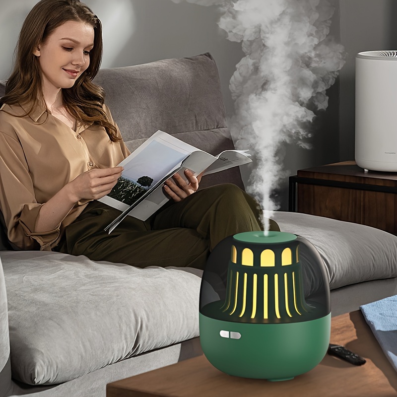 silent aromatherapy diffuser usb rechargeable portable for office desktop humidifier with essential oil details 0