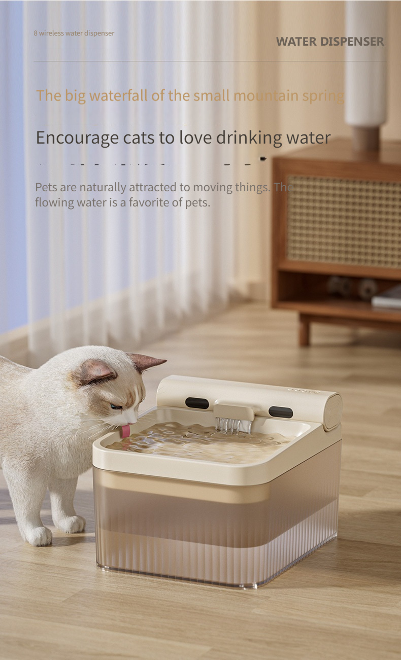 for water fountain large capacity wireless touch controlled drinking dispenser for with rechargeable battery details 1