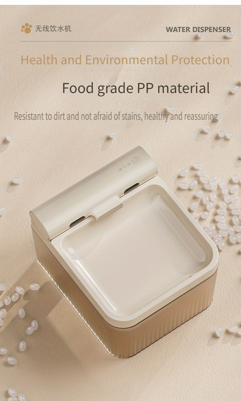 for water fountain large capacity wireless touch controlled drinking dispenser for with rechargeable battery details 4