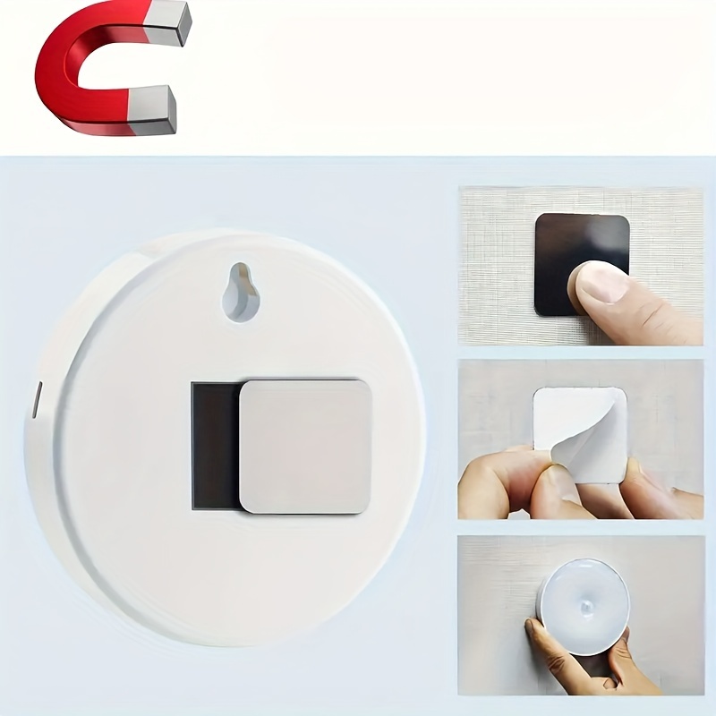 3pcs set usb induction reading light 8led charging induction light cordless magnetic sticker night light suitable for wardrobes desks bookcases bedside cold white warm white details 6