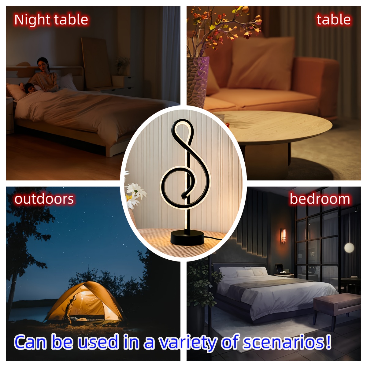usb powered led desk lamp with 3 color adjustable lighting sleek black metal construction for office and bedroom decor details 3