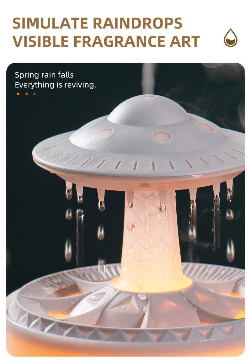 simulation humidifier aroma diffuser household large capacity intelligent spray details 2