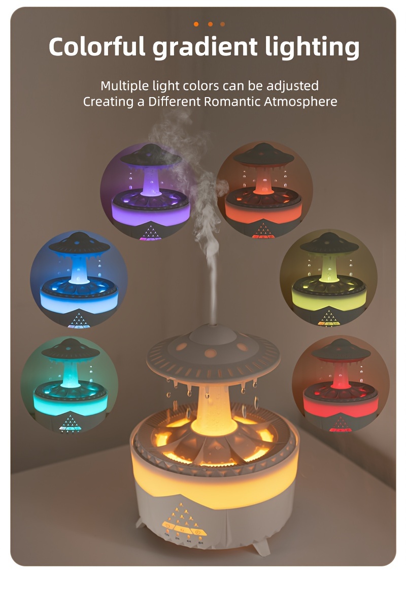 simulation humidifier aroma diffuser household large capacity intelligent spray details 3