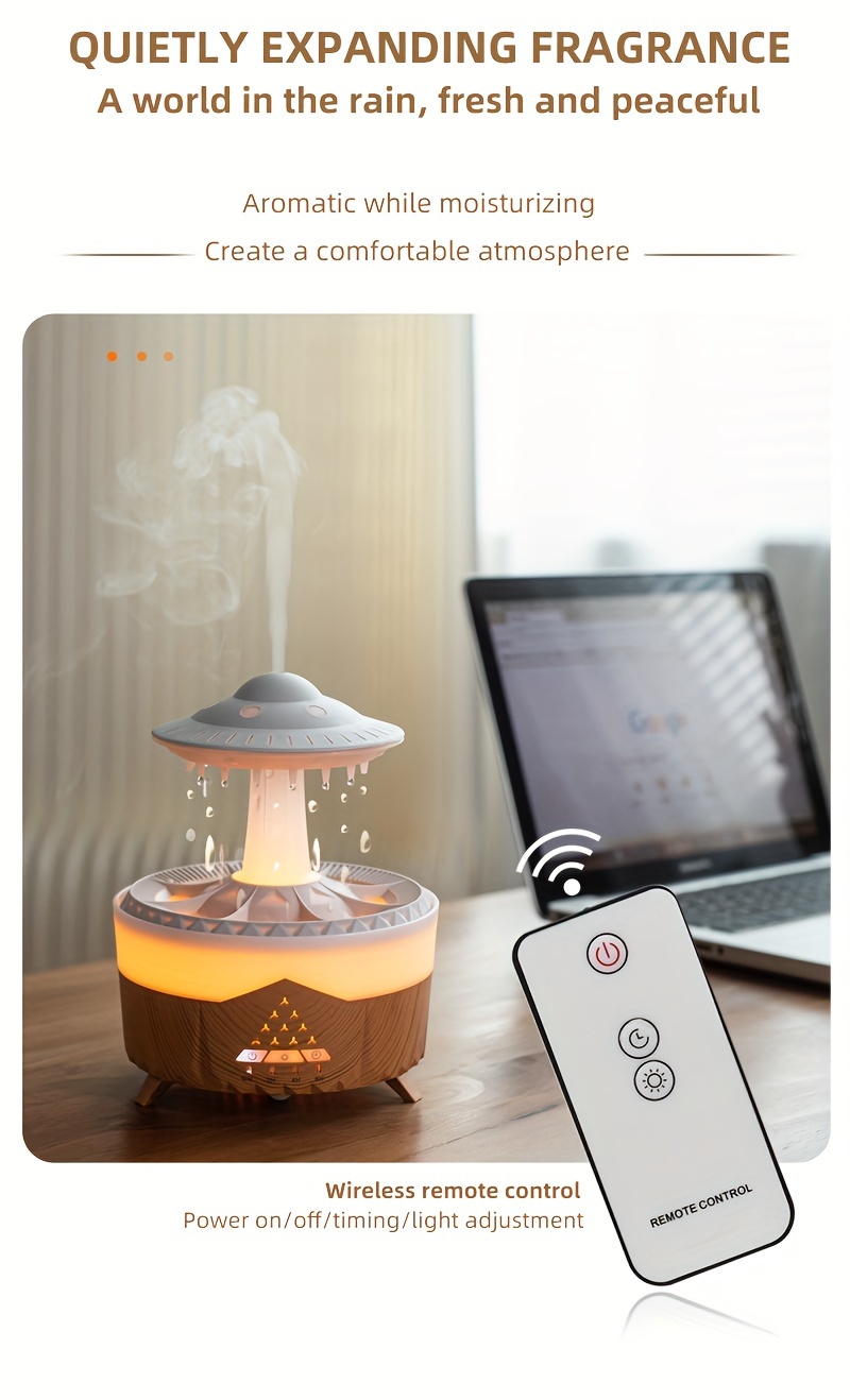 simulation humidifier aroma diffuser household large capacity intelligent spray details 5