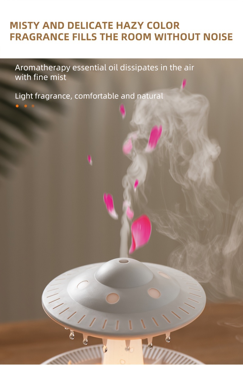 simulation humidifier aroma diffuser household large capacity intelligent spray details 9