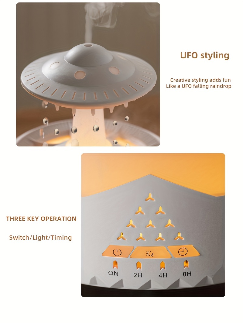 simulation humidifier aroma diffuser household large capacity intelligent spray details 15