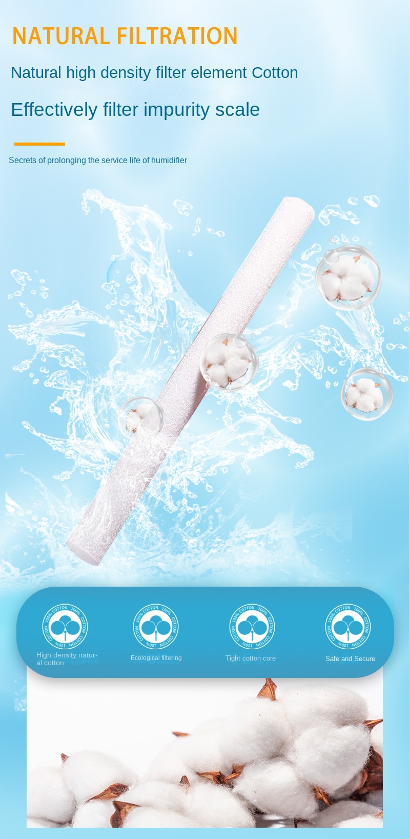 large mist volume humidifier household spray heads water aromatherapy bedroom air humidifier details 4