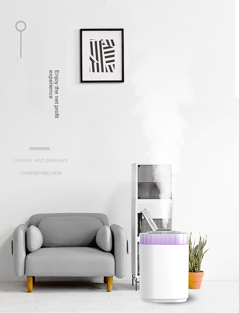 large mist volume humidifier household spray heads water aromatherapy bedroom air humidifier details 15