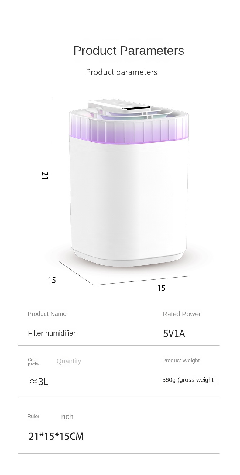large mist volume humidifier household spray heads water aromatherapy bedroom air humidifier details 18