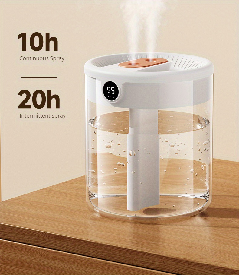 2l large capacity humidifier household small silent bedroom usb aromatherapy machine purifying air suitable for office desks living rooms bedrooms details 3