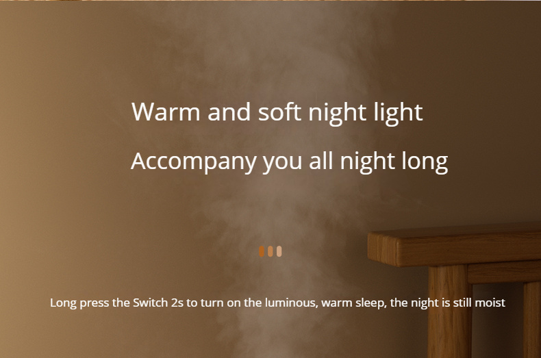 2l large capacity humidifier household small silent bedroom usb aromatherapy machine purifying air suitable for office desks living rooms bedrooms details 6