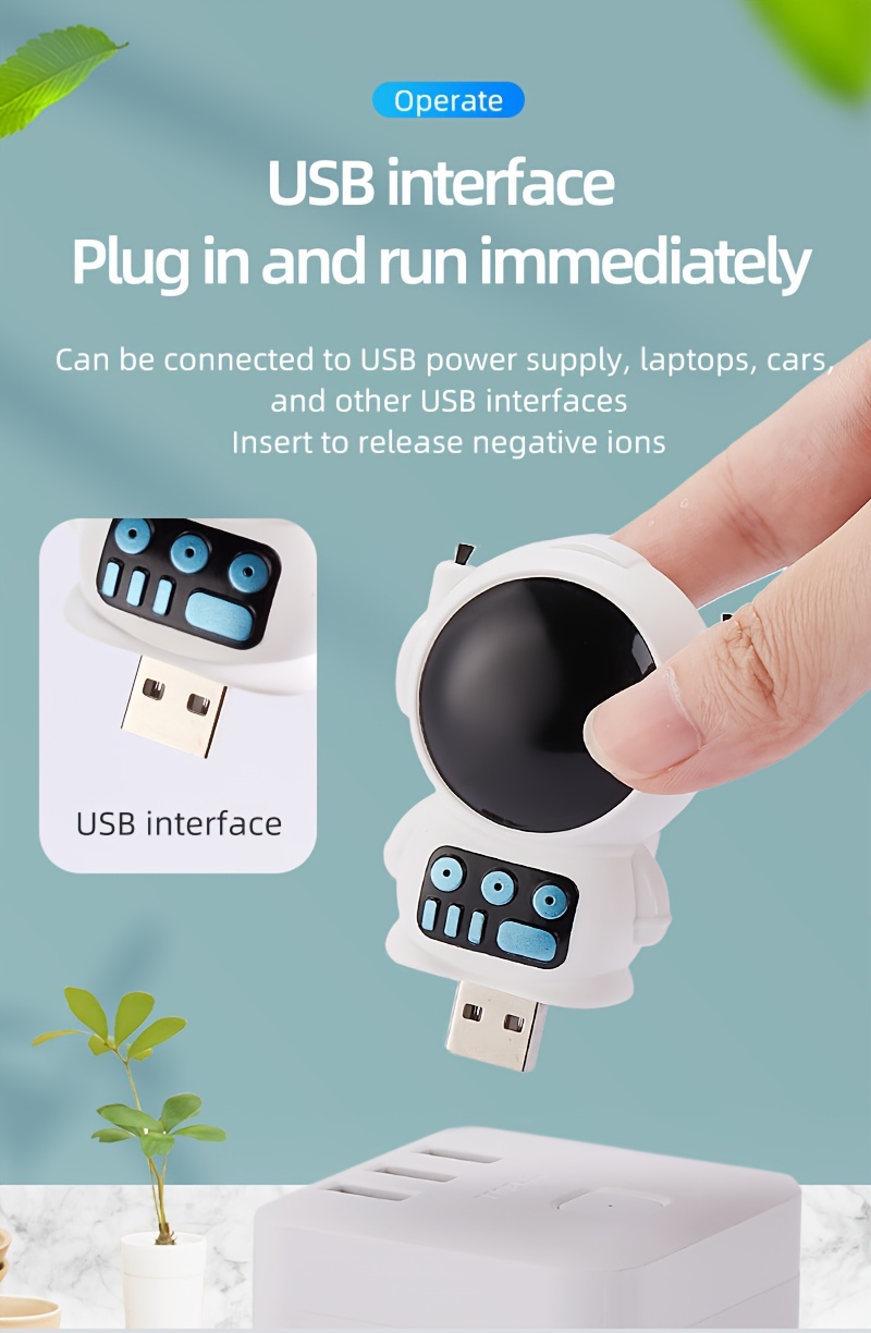 negative ion no button automatic 5 7 days to remove odor negative ion sterilization disinfection odor removal low power usb powered details 9